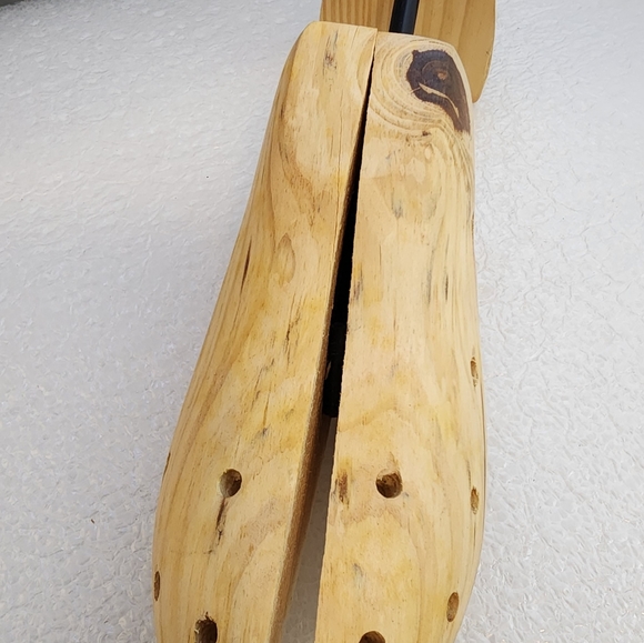 Women's Sz 8 - 14 Narrow Wood Shoe Tree Stretcher Form Adjustable - Picture 5 of 10